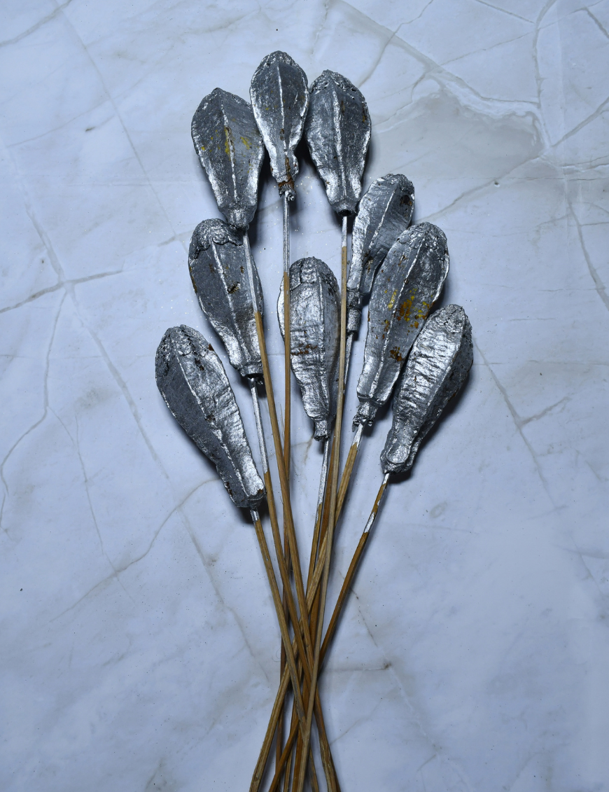 Mehogini in Stick Silver